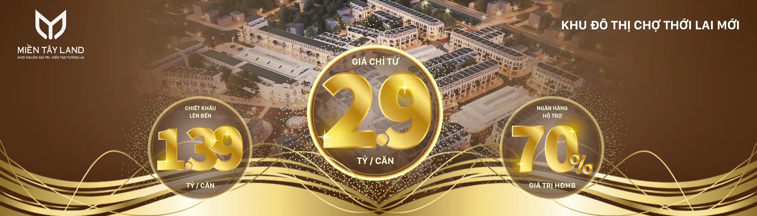 Khu đô thị chợ Thới Lai mới