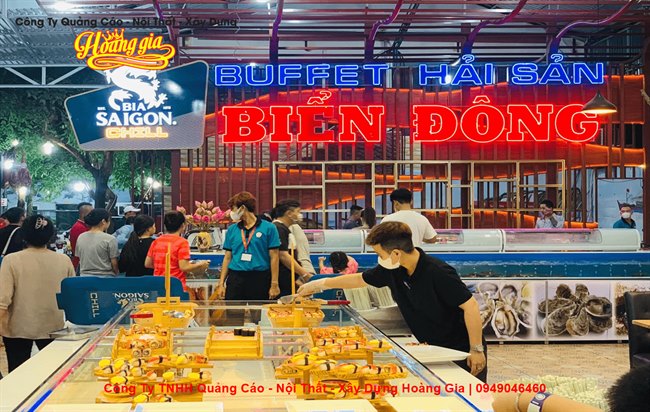 thiet ke noi that cho quan buffet tao khong gian hap dan va thoai mai11