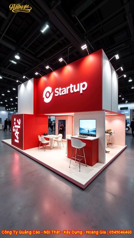 thi cong gian hang trien lam can tho thiet ke booth hoi cho tron goi4