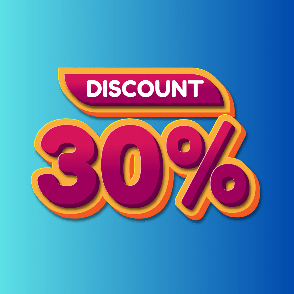 Phiếu giảm giá 30%