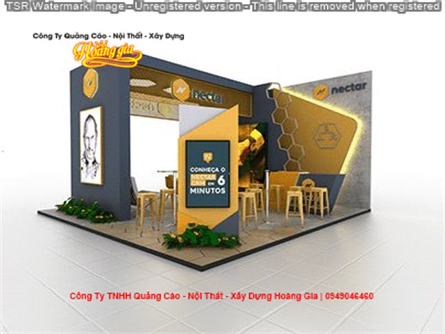 thiet ke booth nghe thuat thu hut khach hang20