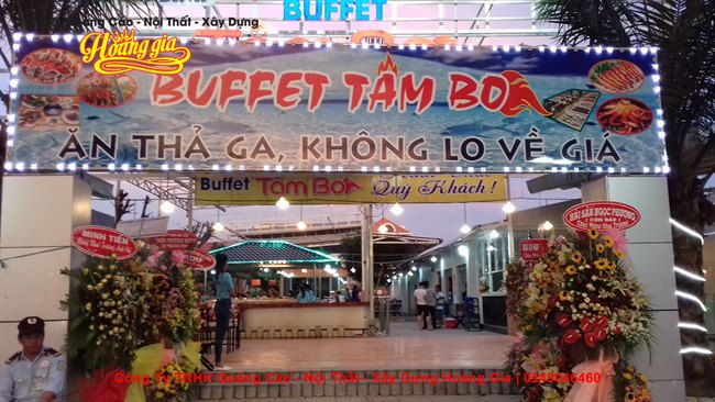 thiet ke noi that cho quan buffet tao khong gian hap dan va thoai mai10