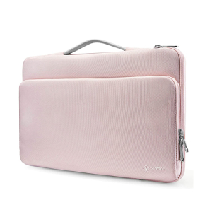 TÚI XÁCH CHỐNG SỐC TOMTOC (USA) BRIEFCASE MACBOOK PRO 14″/AIR 13” 2017 PINK A14-C02C