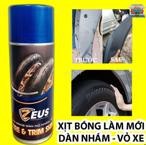 Chai xịt làm bóng vỏ nhựa nhám