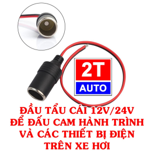 Đầu nối tẩu cho camera hành trình,bơm hơi