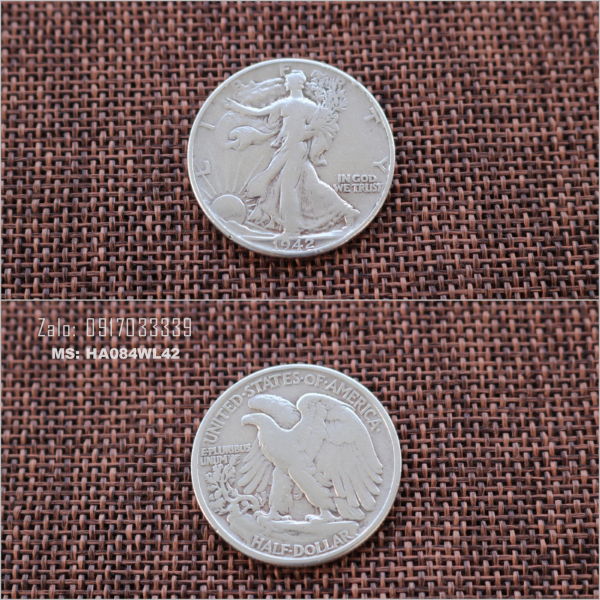 Silver Mercury Dime Coin năm 1945D - Tiền Xu Bạc Mỹ  HA262M45D