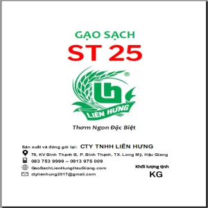GẠO SẠCH ST 25