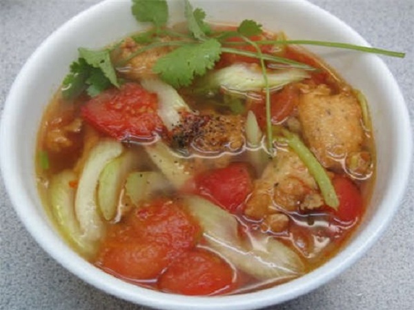 chả cá basa kho cà chua