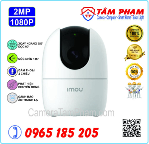 Camera Wifi 2MP IPC-A22EP-A-IMOU hỗ trợ Wifi Hotspot