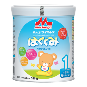 Sữa bột Morinaga CTY số 1 Hagukumi - 320g (0-6 tháng)