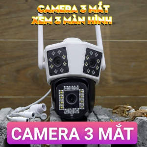 Camera 3 mắt xem 3 góc