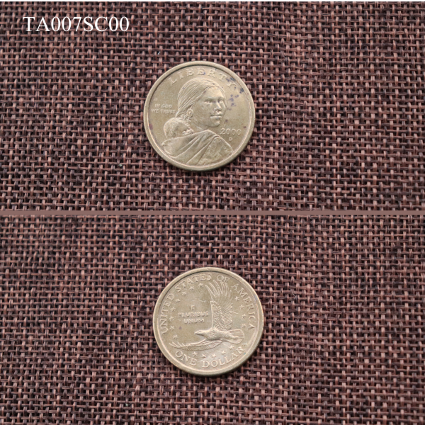 Sacagawea Coin One Dollar TA007S00 - Tiền Xu Mỹ - Tiền Xu Nước Ngoài