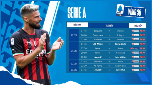 Đón xem vòng 36 của giải VĐQG Serie A 2022/23 trên VTVcab