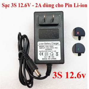 Nguồn 12.6V báo đầy