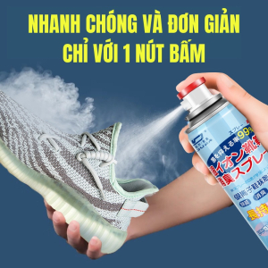 Chai xịt khử mùi giầy