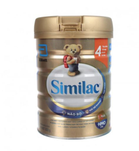 Similac - Sữa bột IQ  số 4 (HMO) hương vani 900g