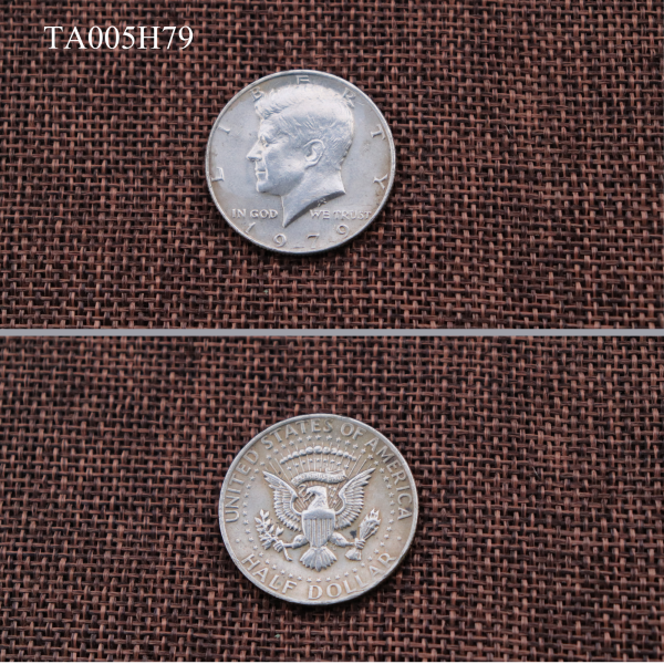 Xu Half Dollar 50 cent Mỹ TA005H79 - Coin USA - Tiền xu nước ngoài sưu tầm