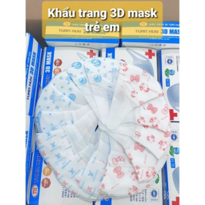 Khẩu trang bé 3d mask