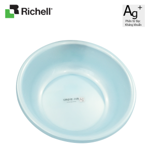 Chậu rửa mặt Richell kháng khuẩn cho bé (3.3L - xanh)