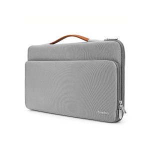 TÚI XÁCH CHỐNG SỐC TOMTOC (USA) BRIEFCASE MACBOOK PRO 14”/AIR 13″ 2017 GRAY A14-C02G