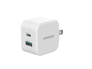 SẠC NHANH IPHONE 13 I 12 20W INNOSTYLE MINIGO PRO III DUAL PD/QC3.0 IC20-2PDWHI