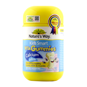 Kẹo dẻo bổ sung Canxi và Vitamin D3 Nature's Way Kids Smart