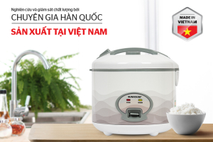 Nồi cơm điện sunhouse 1.8 lít liền