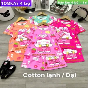 Bộ cotton lạnh đại