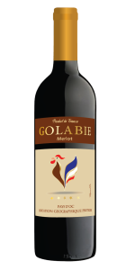 Chai rượu vang Pháp Golabie nhập khẩu nguyên chai 14% vol 750ml