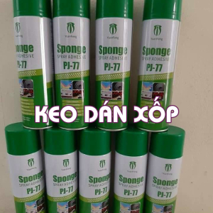 Keo xịt chuyên xốp dán tường