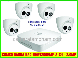 Combo Dahua HAC-HDW1200EMP-A-S4 – 2MP Ghi âm