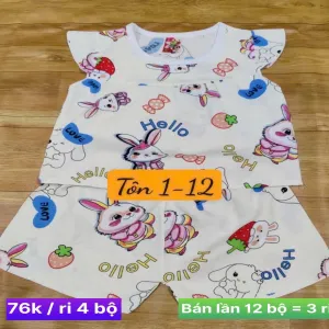 Bộ tole 1/12 bé gái