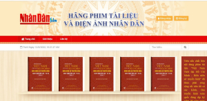 Bộ sách điện tử tổng hợp "Việt Nam Thời đại Hồ Chí Minh - Biên niên sử truyền hình"