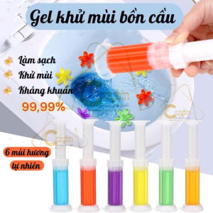 Gel khử mùi bồn cầu