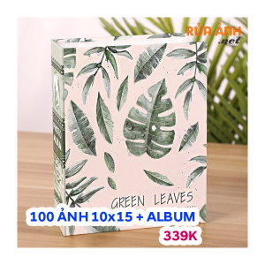 Combo 100 Ảnh 10x15 + Album