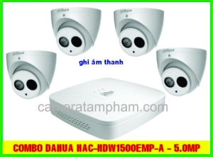 Combo Dahua HAC-HDW1500EMP-A – 5.0MP
