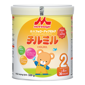 Sữa bột Morinaga CTY số 2 Chimil- 320g (6-36 tháng)
