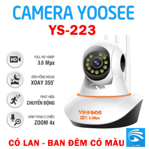 Camera yoosee có lan, màu