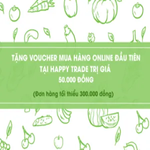 Tặng Voucher mua hàng online đầu tiên tại cửa hàng trị giá 50.000đ
