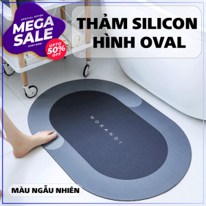 Thảm silicon oval