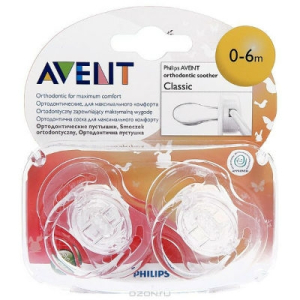 Ty ngậm Philips Avent SCF170/18 trong suốt ( 0-6m )