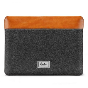 TÚI CHỐNG SỐC TOMTOC (USA) FELT & PU LEATHER FOR MACBOOK PRO/AIR 13″ NEW H16-C02Y