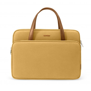 TÚI XÁCH TOMTOC (USA) BRIEFCASE PREMIUM FOR MACBOOK 13”/14”, ULTRABOOK 13″ YELLOW H21-C01Y01