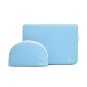 TÚI CHỐNG SỐC TOMTOC (USA) SHELL POUCH MACBOOK AIR/PRO 13” NEW BLUE A27-C02B01