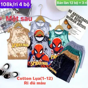 Bộ Cotton lụa 1/12