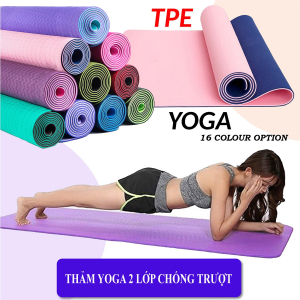 Thảm tập Yoga 2 lớp