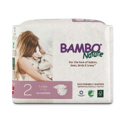 Bỉm dán Bambo Nature Mini 2 (3-6kg)