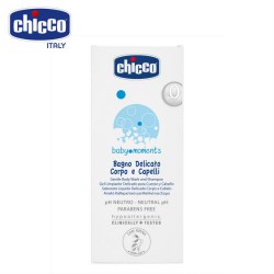 Sữa tắm gội Chicco 114261 chiết xuất Yến mạch 0M+ 200ml