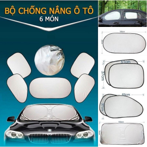 Bộ 6 món chống nóng xe ô tô