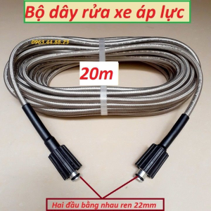 Dây thay máy rửa xe 20m